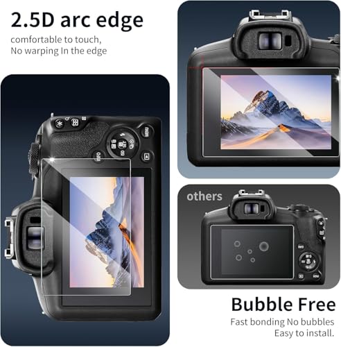 Image of M.G.R.J Tempered Glass Screen Protector for Canon EOS R100 / EOS R10 Camera
