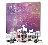 Ohne Tierversuche ,vegan Adventskalender Kosmetik MakeUp Advent Calendar Beauty Damen Women Teens Mädchen Pink Elch
