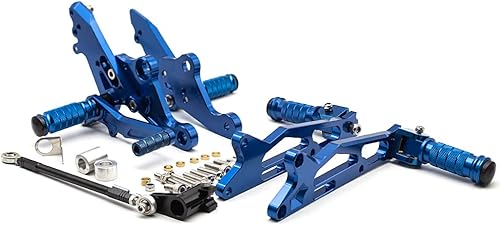 Miniatura 25 de CNC Grom125 17-20 - Juego de clavijas traseras ajustables para motocicleta, pedal de cambio de freno compatible con GROM 125 MSX125 2017 2018 2019