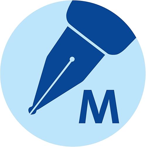 Miniatura 3 de Pelikan Pelikano 802901 - Pluma estilográfica, punta media, azul, en caja, 1 unidad