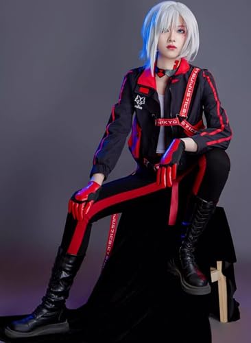 バーチャル YouTuber VTuber Fulgur Ovid ファルガー・オーヴィド コスプレ衣装 お盆 プレゼント 祭り 変装 ステージ コスプレ祭、 文化祭 (女LL)
