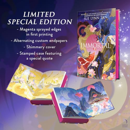 Image of Immortal (Deluxe Limited Edition): An Enchanting Epic Fantasy Romance of Forbidden Love, Political Intrigue, and Dangerous Secrets (Celestial Kingdom, 4)