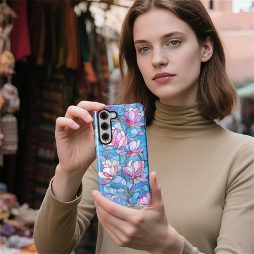 Coque Samsung S23 Plus antichoc évite rayures motif fleurs - 7