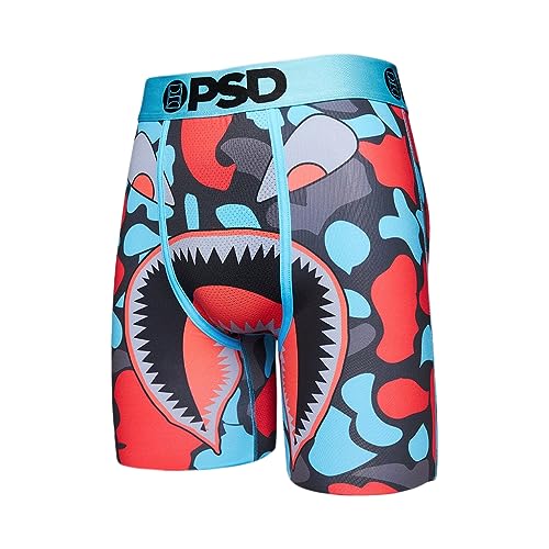 PSD Men's Camo Warfaces 3-Pack Boxer Briefs, Multi, M2