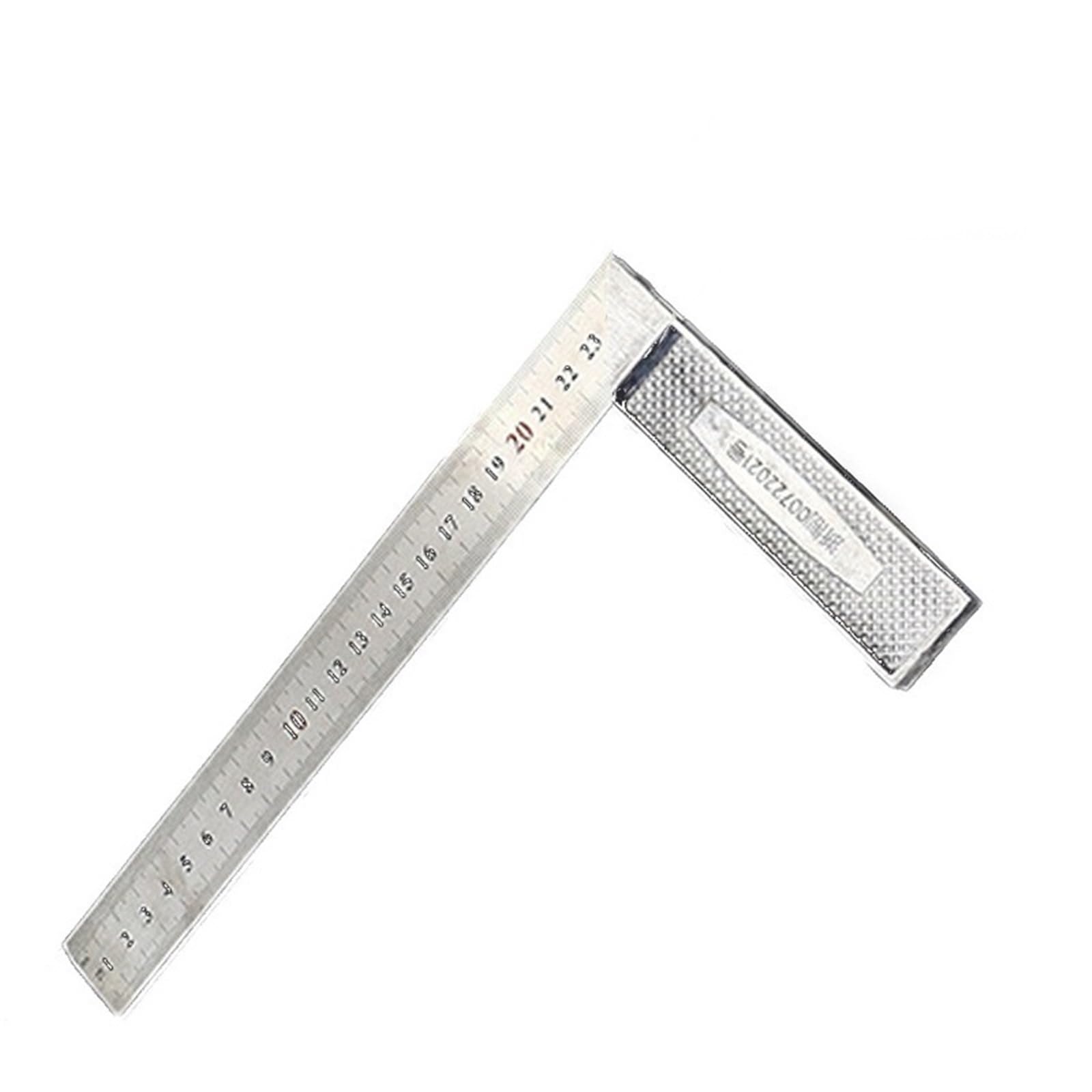 Règle rotative à angle droit 90 ERICAT en aluminium de 250mm pour un traçage de bois parfait