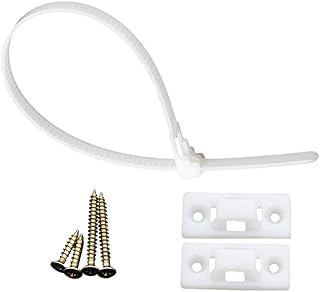 Furniture Straps (10 Pack) Wall Anchors Anti Tip Furniture Kit Furniture Wall Straps, Furniture Anchors for Baby Proofing Safety, Adjustable Nylon Straps Earthquake Resistant