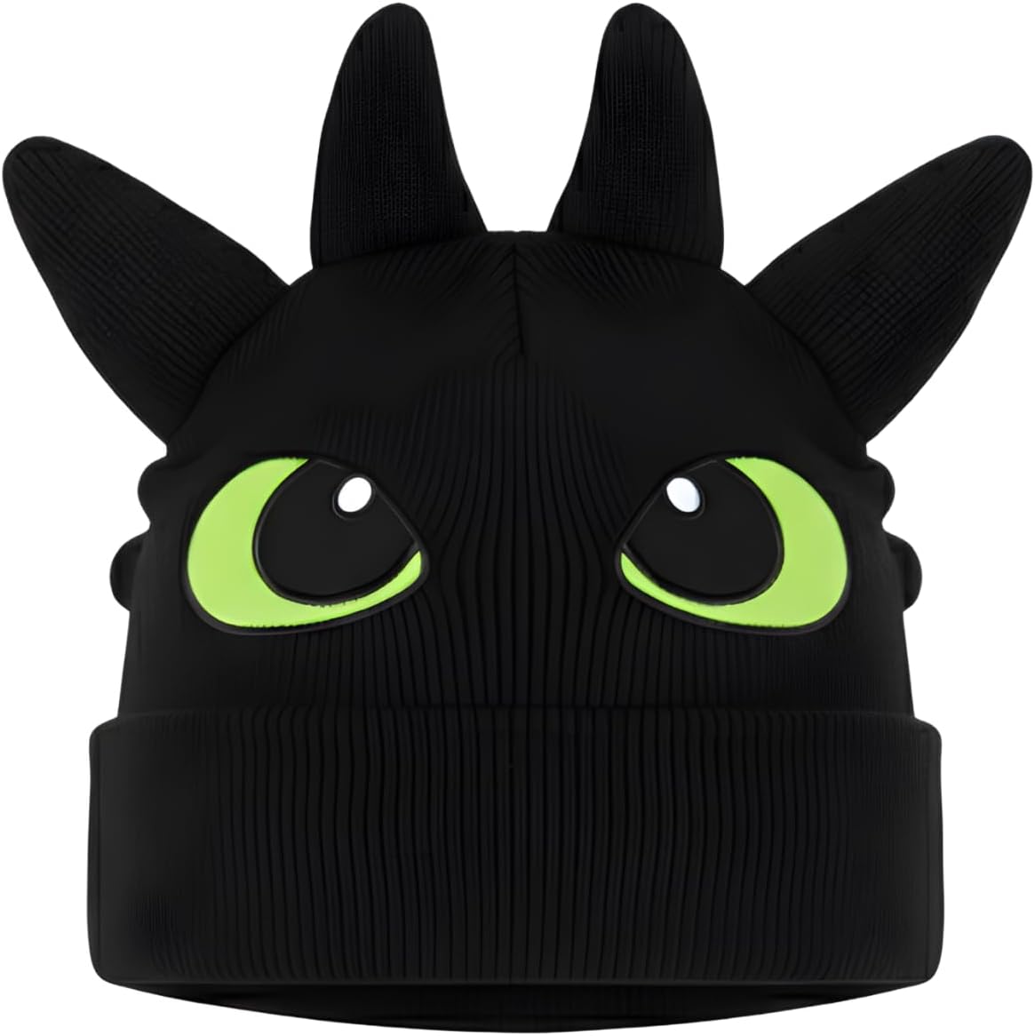 ComfyCamper Black Dragon Costume Beanie Hat - Womens Adults Women Mens Dragons Cosplay Halloween Costumes