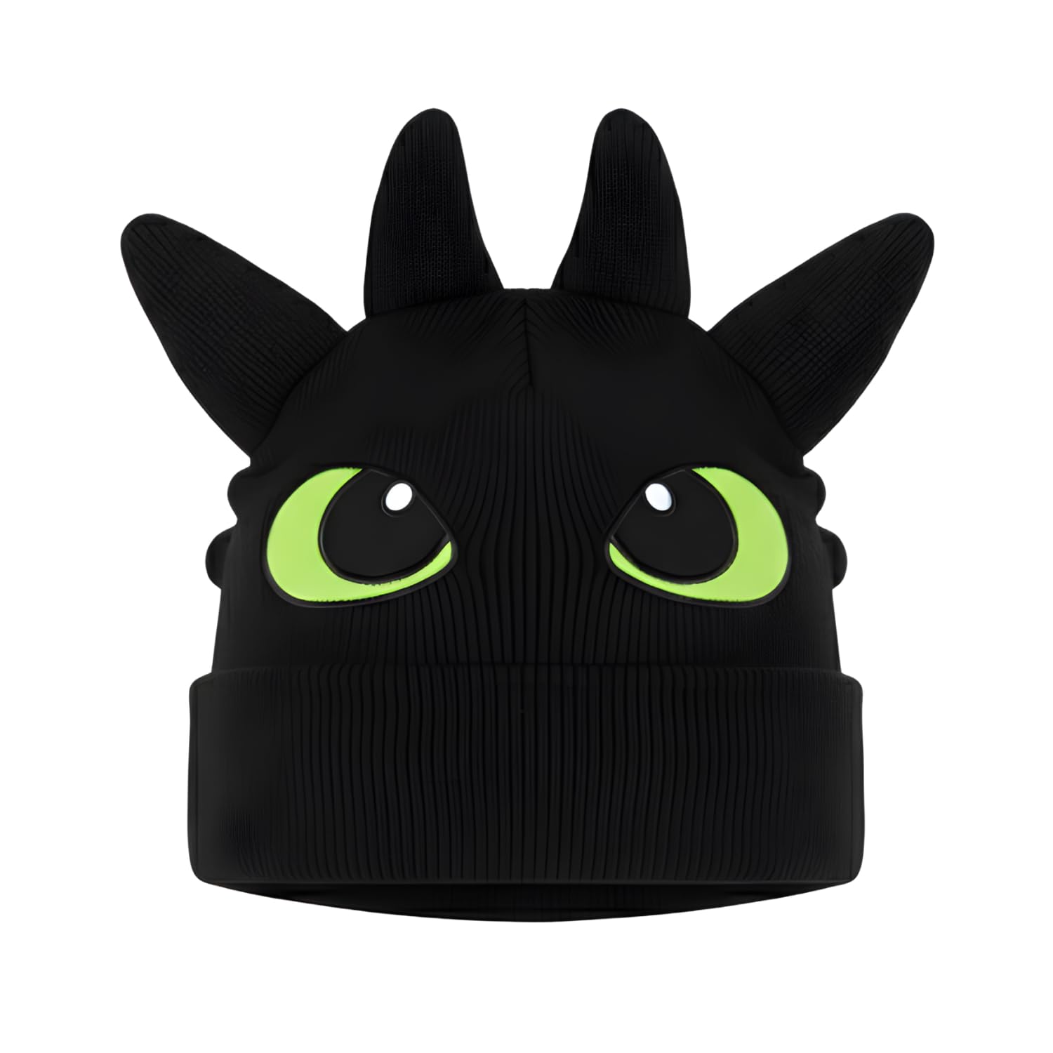 ComfyCamper Black Dragon Costume Beanie Hat - Womens Adults Women Mens Dragons Cosplay Halloween Costumes