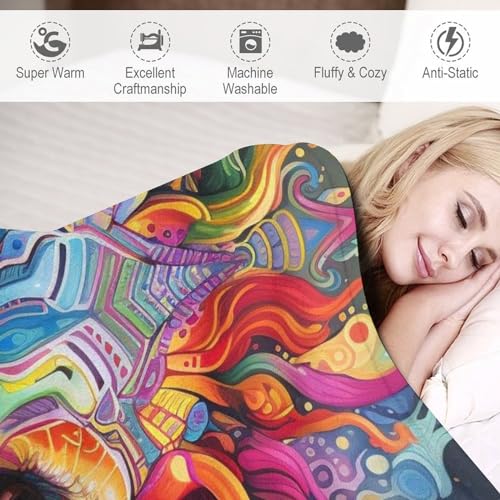 Plaid polaire canapé élan pour voyage lit et soirées cocooning