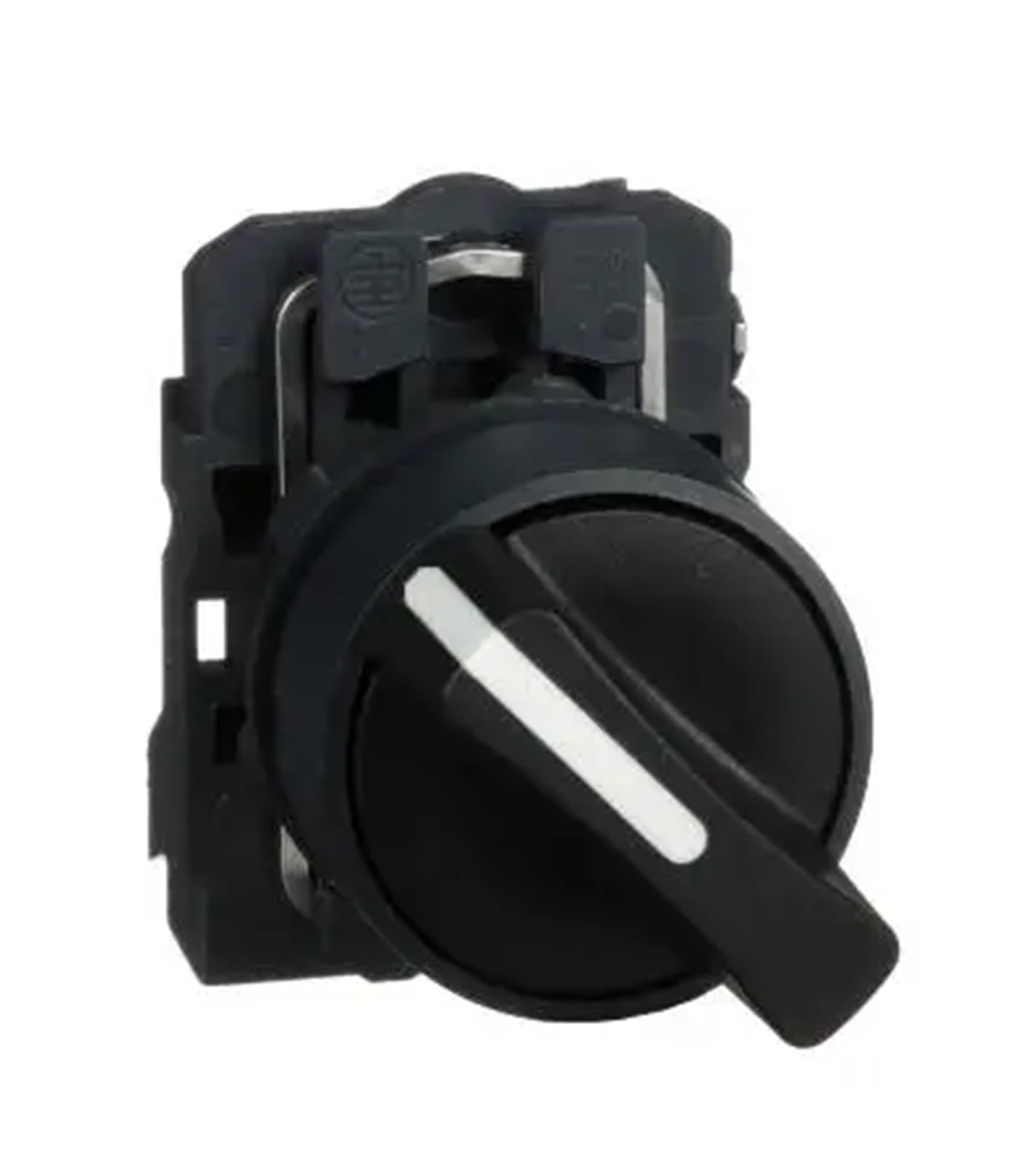 JNURGWLYH XB5AD21 XB5AD21C = ZB5AZ101C + ZB5AD2C Selector Switch Plastic Black Ø22 2 Positions Stay Put 1 NO