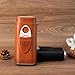 Father's Day Gift, Jeclist Custom Leather Cigar Case, Travel Cigar Box Humidor Set & Accessories, Portable Cigar Holder with Cigar Cutter for Home & Travel, Gift for Men, Groomsmen Father's Day(Brown)