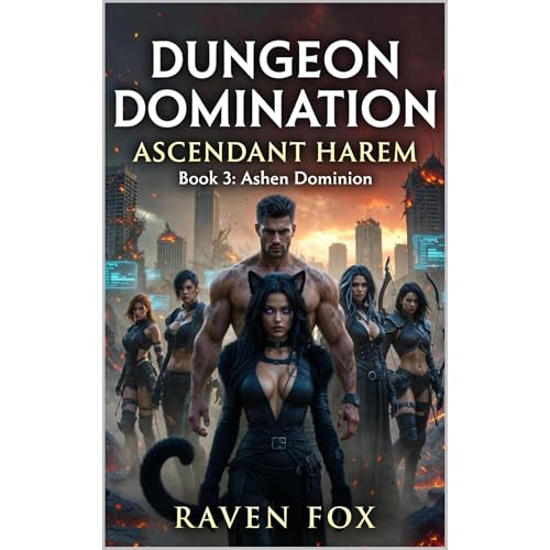 Dungeon Domination: book 3: Ashen Dominion - Ascendant Harem Series Audiobook By Raven Fox cover art