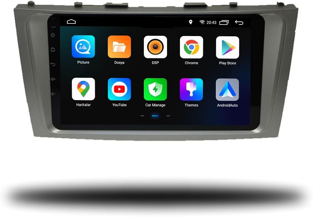 MarTechno Android Multimedya 4GB RAM 32GB Hafıza Toyota Camry 2006-2012 ile uyumlu