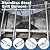 Grill Replacement Parts for Charbroil Performance 4-Burner 463354021 463365021 463352521 463365522 463366022, 17" Cooking Grates, Heat Plates & Burners Tubes for Charbroil Gas Grill Repair Kit
