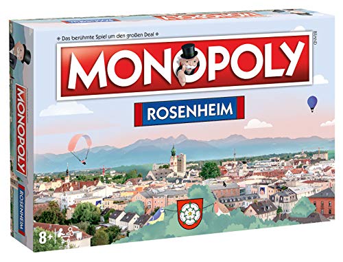 Preisvergleich Produktbild Winning Moves Monopoly Rosenheim Stadt City Edition Gesellschaftsspiel Brettspiel Spiel