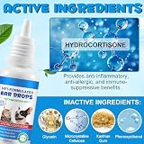 NenMaoKeNu Cat & Dog Ear Infection Treatment Drops, Ear Cleaner to Soothe and Relieve Itchness, with 1% Hydrocortisone for Dog Ear Infections, Prevents Inflammatio, Treats Ear Infections- 2.02 Fl.Oz