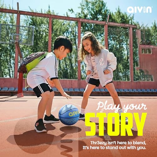 Image of Aivin THRE3ZY Mini Basketball Size 3 - Compact Design | Pro Grip & Durable Build | for Kids, Teens & Youth