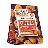 Michel et Augustin Chorizo Vorspeisen-Kekse, 90 g, 12 Beutel