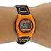VibraLITE Mini 12-Alarm Vibrating Watch - Black & Orange