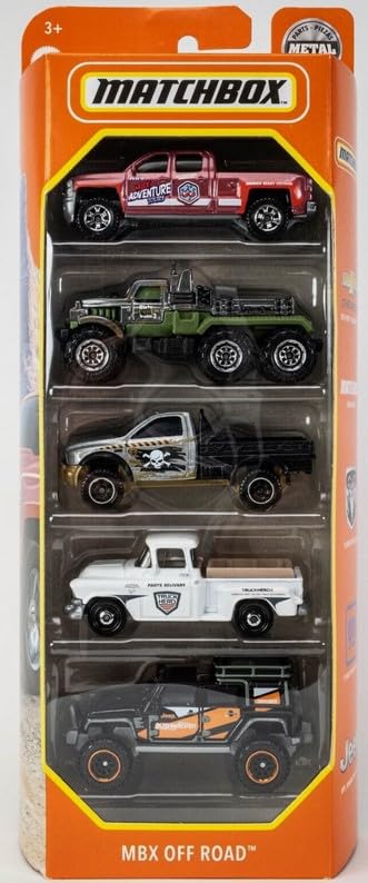 Matchbox 5-Pack MBX Off Road miniatura 1