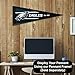 WinCraft Philadelphia Eagles Embroidered and Sewn Pennant