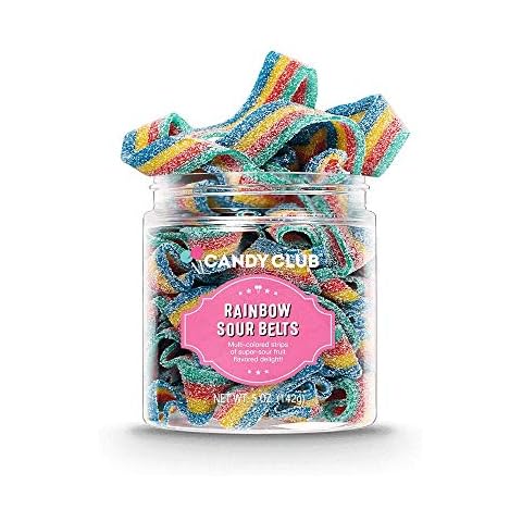 Candy Club Vegan Gummy Rainbow Belts Cover