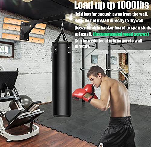 image for XMYANG Heavy Punching Bag Wall Mount Hanger - Heavy Duty Boxing Bag Mo