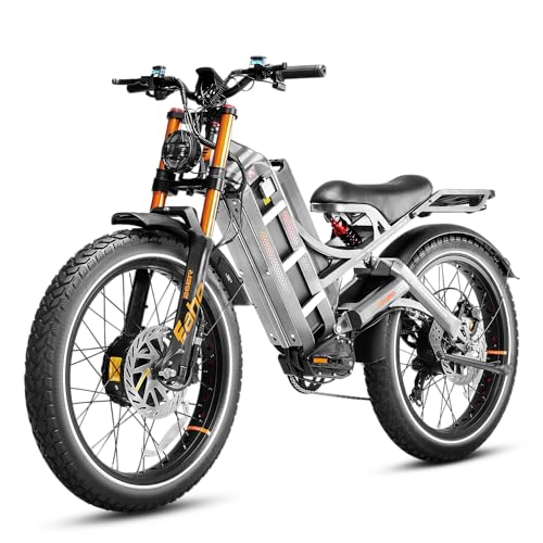 Image of 2026 eAhora Romeo Pro 3 /2 52-46 Mph Electric Bike for Adults, 6000W /4000W /2500W Dual Motor Ebike 60V 80Ah /52V 70Ah Battery 235+Miles Long Range, 26*4.0 inch /20*4.5 inch Fat Tire, Full Suspension, All Terrain