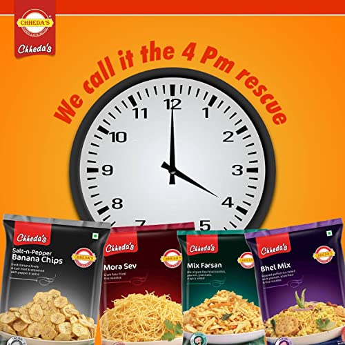 Image of Chheda's Bhel Mix - Roased Puffed Rice, Peanuts, Besan Sev - Sev Kurmura (170g Pack of 1)