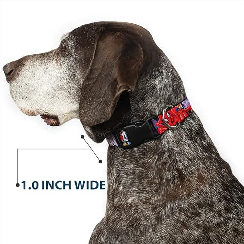 Collar de clip de plástico de araña oscilante textil ajustable para mascotas 7