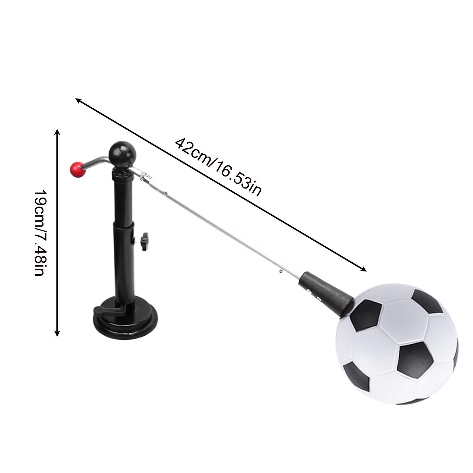 Fußballtrainer Tragbares Solo Trainingsgerät zum Kicken | Fußball Solo Übungs- und Trainingshilfe für Sport im Innen- und Außenbereich, Garten, Fitnessstudio, Spielplatz, für Kinder,