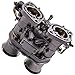 maXpeedingrods 2 Barrel Carburetor 40 IDF 40mm for VW for VolksWagen for Beetle for Bug for Fiat for Porsche with Air Horn