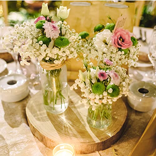 Caydo 10 Pieces 8-9 Inch Wood Slices For Centerpieces With Wood Table Number Holders And Card For Wedding Table Centerpiece Decoration, Parties, Housewarming, Christmas And Family Gatherings #TOP6