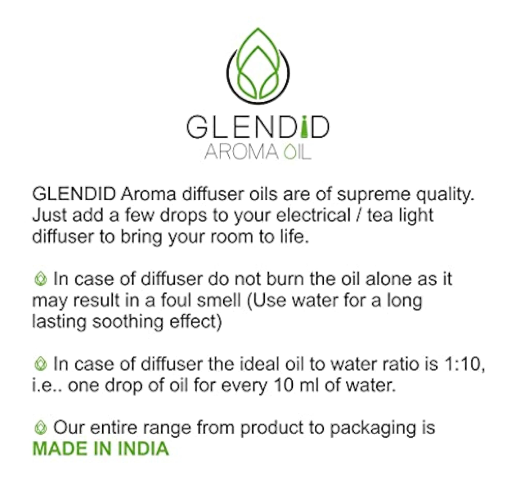 Aromatic Diffuser Scented Fragrance Oil Pack