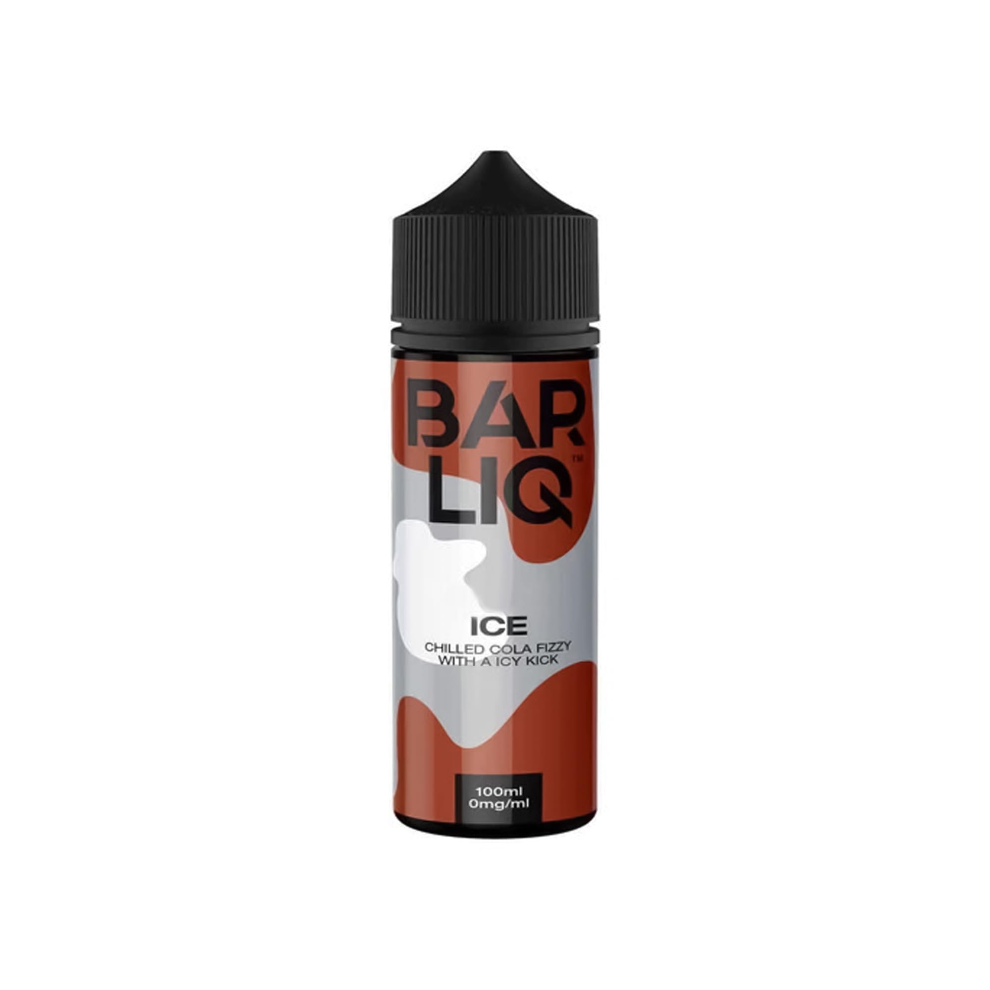 BAR LIQ E-Liquids, E-Cigarettes, Vape E-Liquids, Vape Juice, 100 ml E-Liquids for Vapes, Starter Kit E-liquid, No Nicotine, (ICE-C)