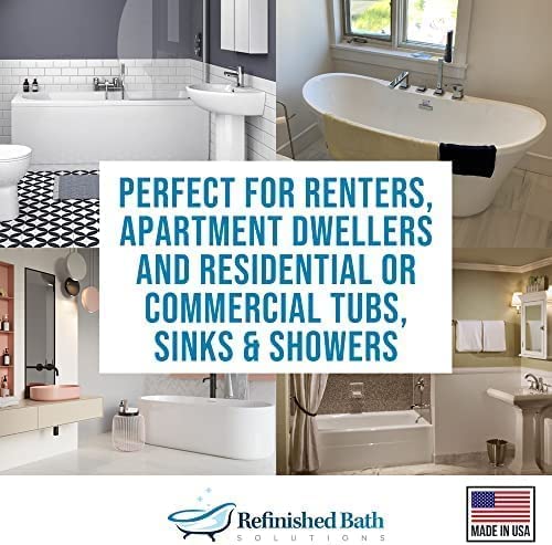 Tub Cast Ekopel Premium Refinishing Kit | Odorless Sink/Bathtub With Surround | Diy - Do It Yourself Refinishing Kit | Made In The Usa | Biscuit/Sink Size Kit #TOP6