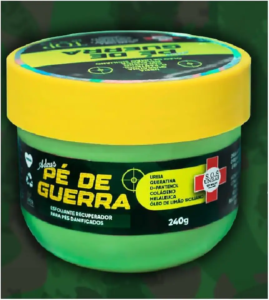 Esfoliante Recuperador para os Pés- Adeus Pé de Guerra, 240g- Top Beauty