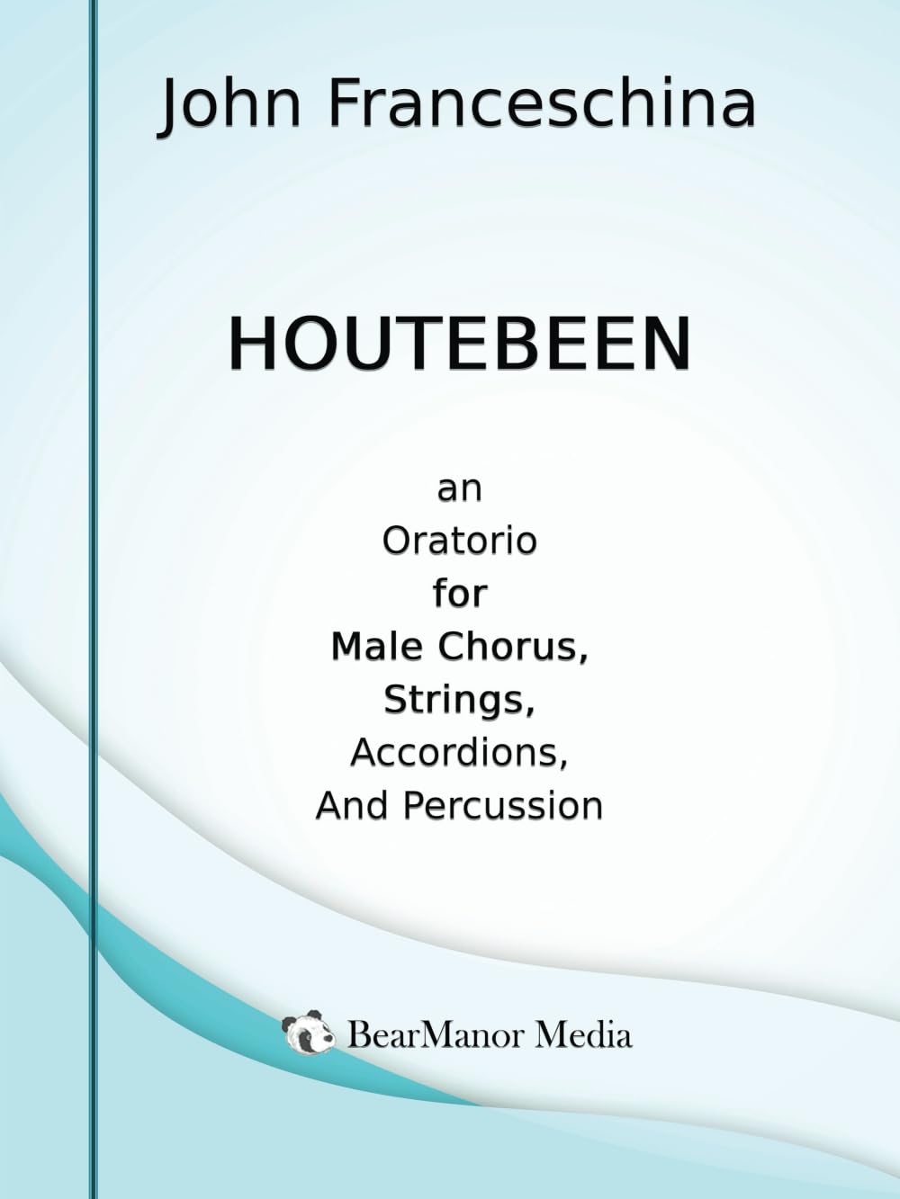 Oratorio Houtebeen chœur d'hommes partition musique contemporaine orchestre