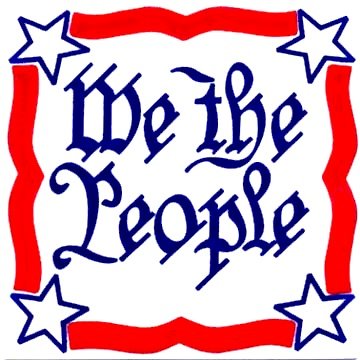 WE THE PEOPLE CERAMIC WALL PLAQUE by Besheer Art Tile