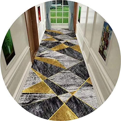 Moqueta corredor elegante y alfombra pasillo largo de teñido artístico 2