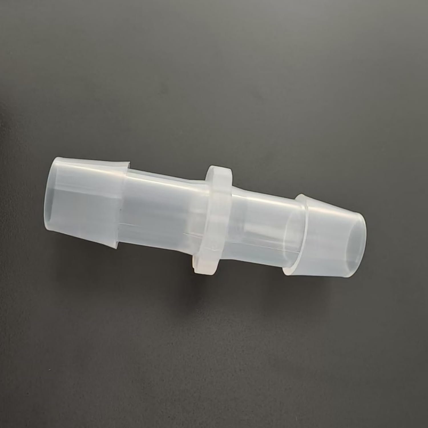 Plastic Hose Barbed Fitting Equal Straight Barb Connectors Clear PP Plastic for Laboratory Biochemical Analytical Instruments Food Machinery 50-Pack (12.7mm 1/2'')