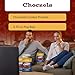 Choczels Milk Chocolate Coated Pretzels | Crunchy Pretzels Dipped in Creamy Chocolate Flavor Coating | Sweet and Salty Snack Treat | Grab and Go Candy - 2.75 oz x 1 ct - Peg Bag