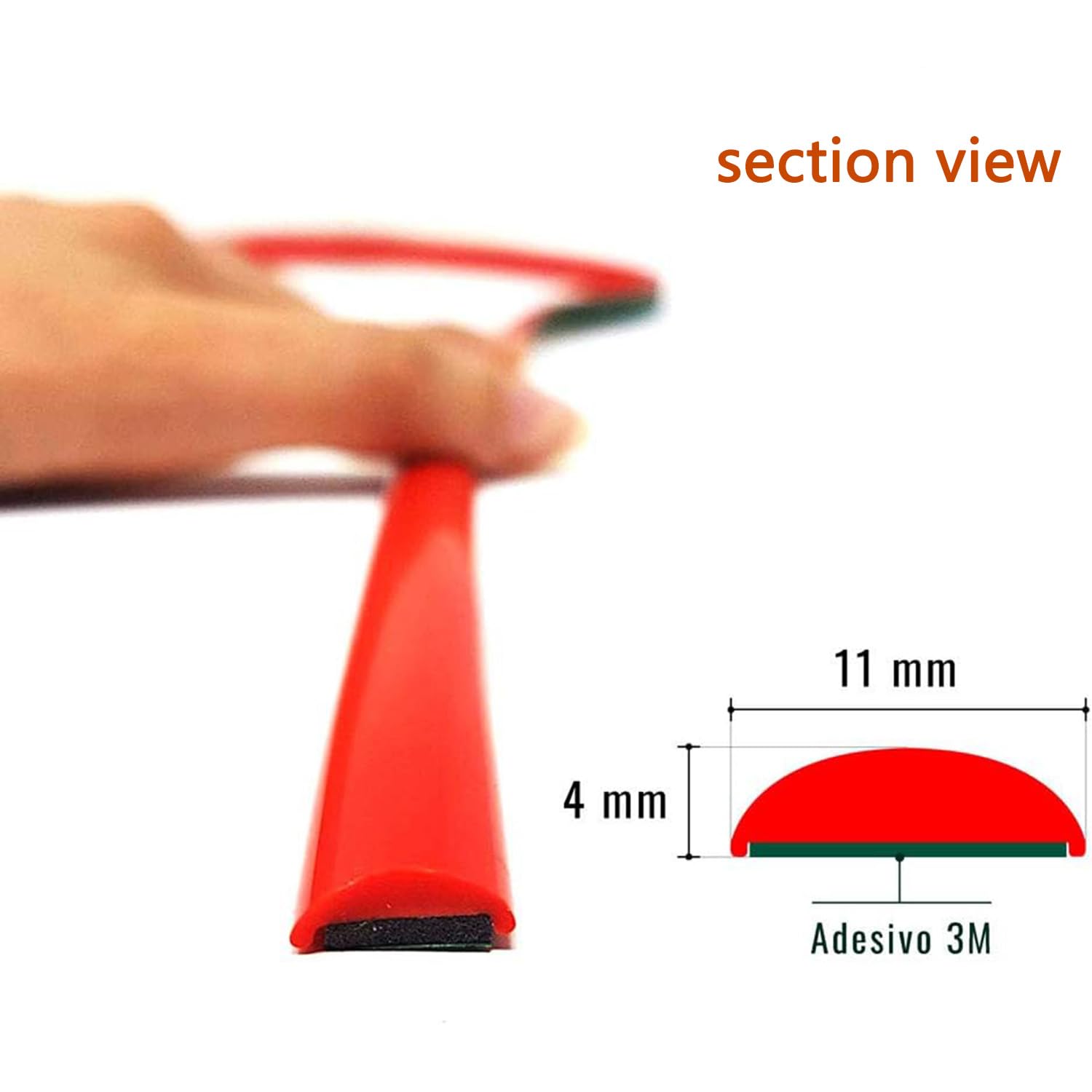 Protection Des Bords De Portière De Voiture En Forme De U - 5m Protection Des Bords