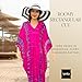 iynta Plus Size Kaftan Dresses for Women, Handmade Caftans for Women - Tie-Dyed Oversized Dress, Beach Swimsuit Coverup, Maxi Dress, & Sundress for Vacation, Night Out, Loungewear-50in. Fuchsia w/Gray