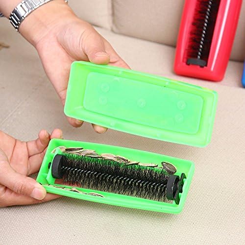 Miniatura 3 de Auntwhale Paquete de 2 cepillos de migas crujientes, cepillo de mesa, escoba de mesa, aspiradora de mano, paños de mesa, aspiradora de coche y