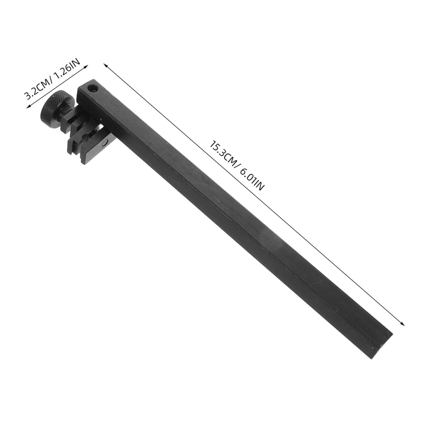 VALICLUD High Strength Carbon Steel Dial Indicator Rods Height Gauge Bar Digital Indicator Supplies Versatile Tool Compatibility