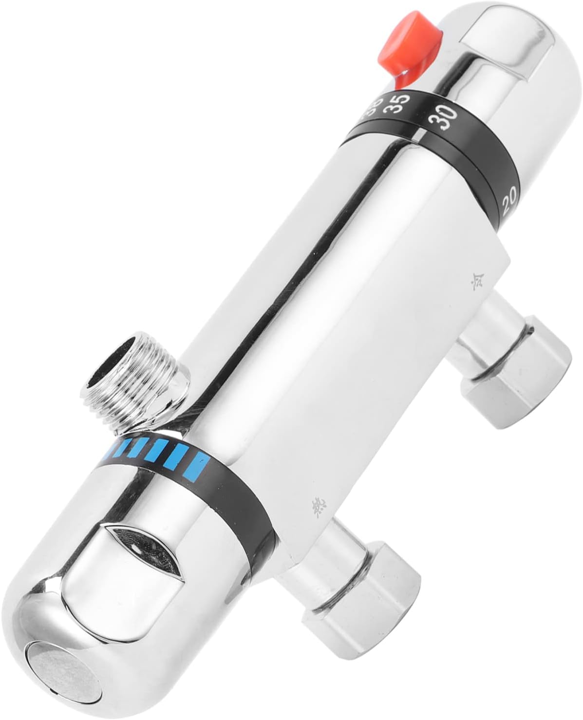 RV Shower Valve DN15 Shower Mixer Thermostatic Shower Faucet Replacement Wall Mount Hot Cold Water Mixer Valve