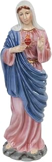 PTC Immaculate Heart of Mary Orthodox Religious Statue Figurine, 11.75" H