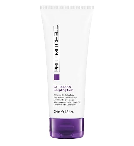 Paul Mitchell Gel de escultura extra corporal, engrosa y construye el cuerpo, para cabello fino