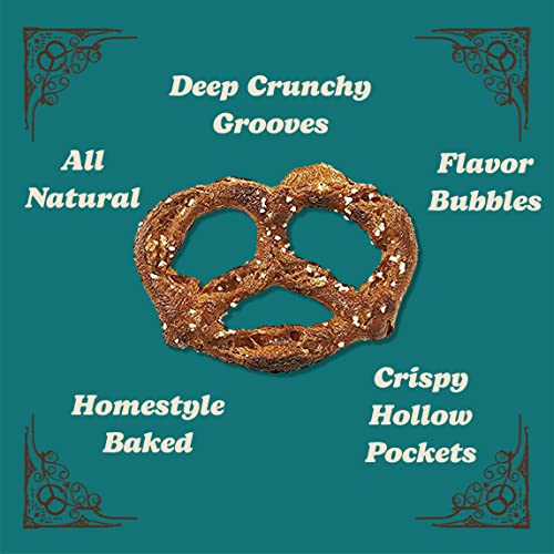 Image of Unique Snacks Original Splits Pretzels, Crunch, Pack of 12